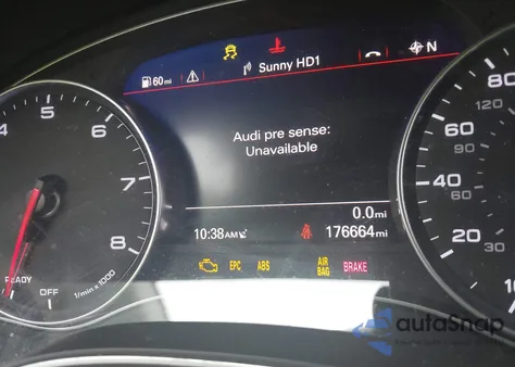 2017 Audi A6 2.0T Premium z USA, uszkodzony, nr VIN WAUC8AFC5HN066634